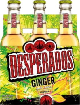 Desperados Ginger sixpack met flesjes van 33cl
